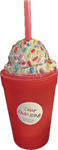 Ice Cream Tumbler Cup with sparkles