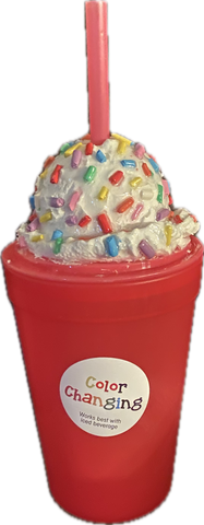 Ice Cream Tumbler Cup with sparkles