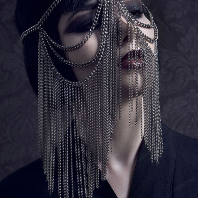 Fringed Fashion Face Mask