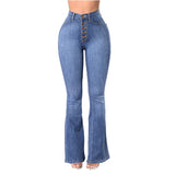 New high waist stretch jeans