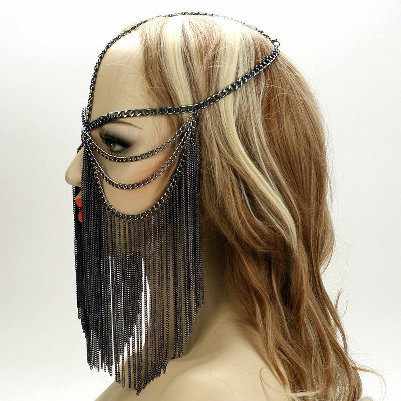 Fringed Fashion Face Mask