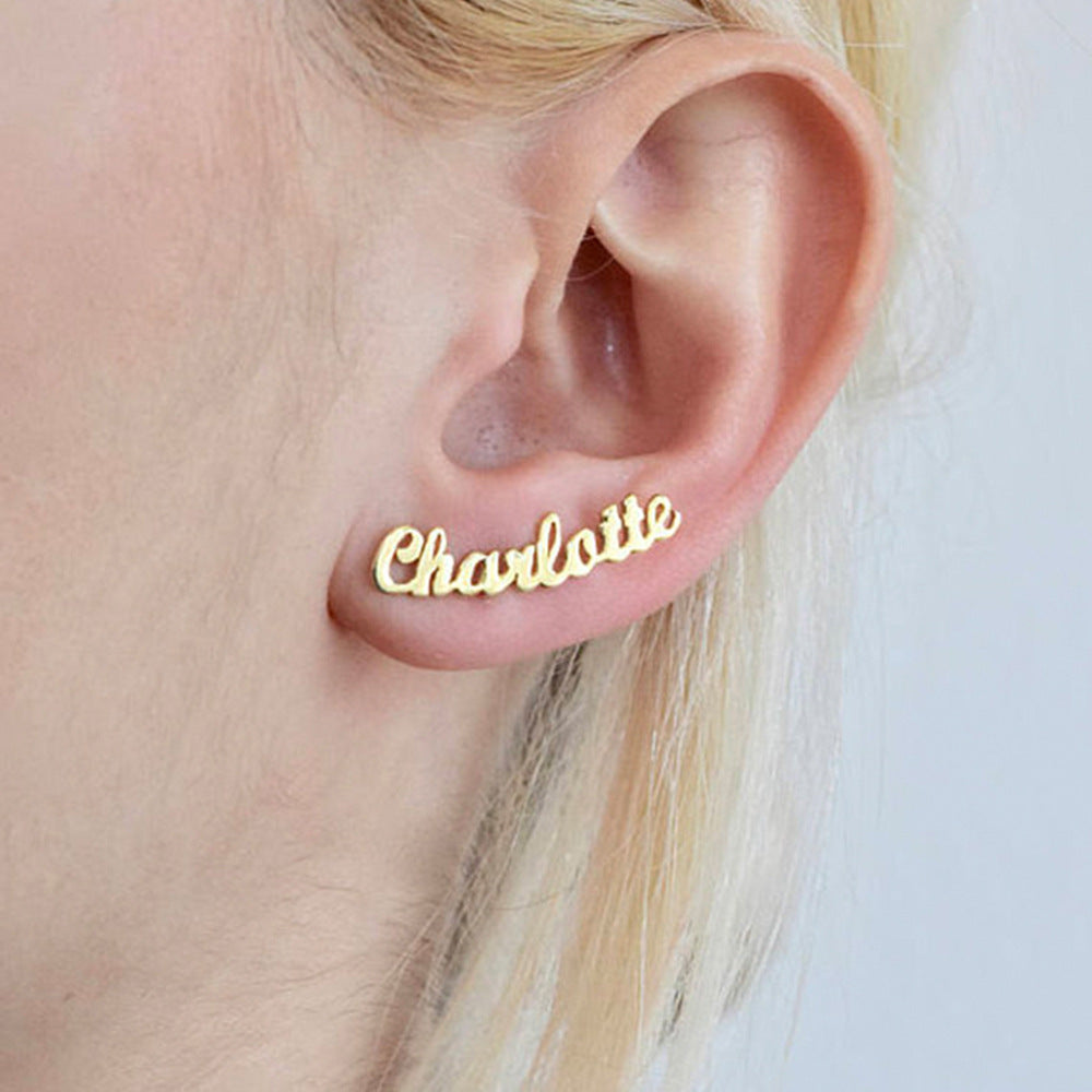 Custom Personalized Earrings