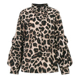 Leopard Puffy Sleeve