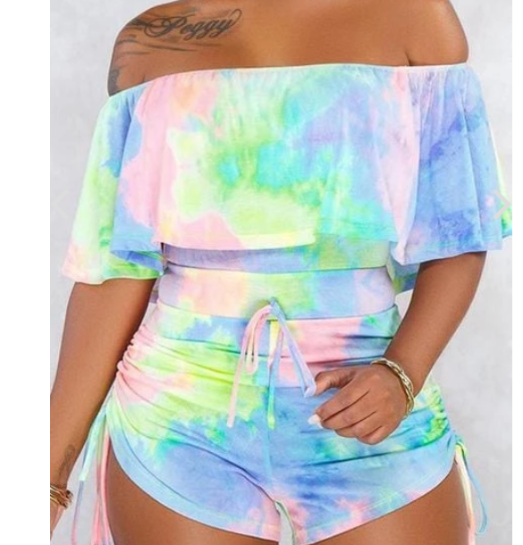 Tie Dye Romper